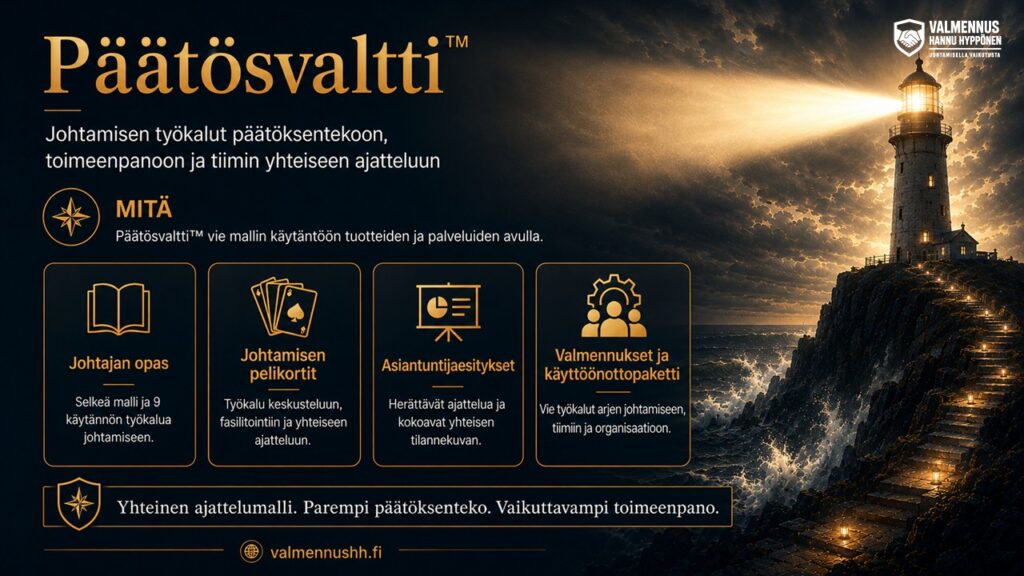 Johtamisen kehittämispalvelut Päätösvaltti