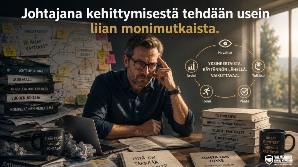 Johtamisen kehittämisestä yksikertaista