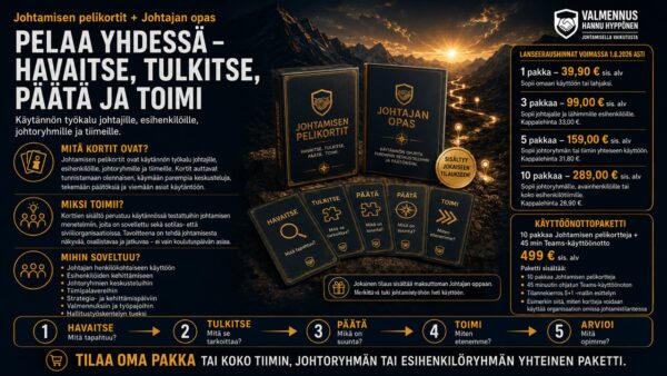 Päätösvaltti™ Johtajan työkalut - Image 3
