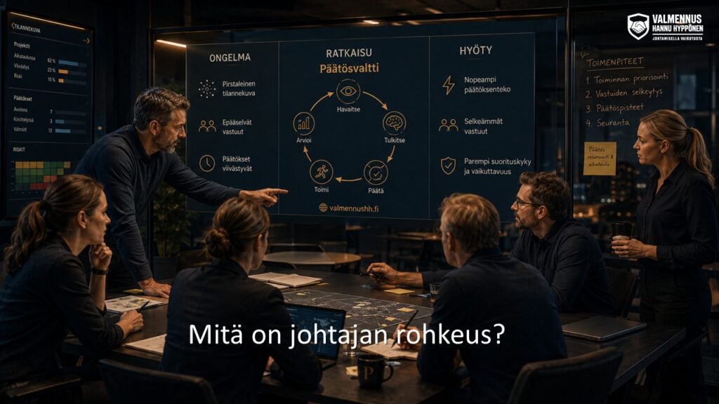 Mitä on johtajan rohkeus