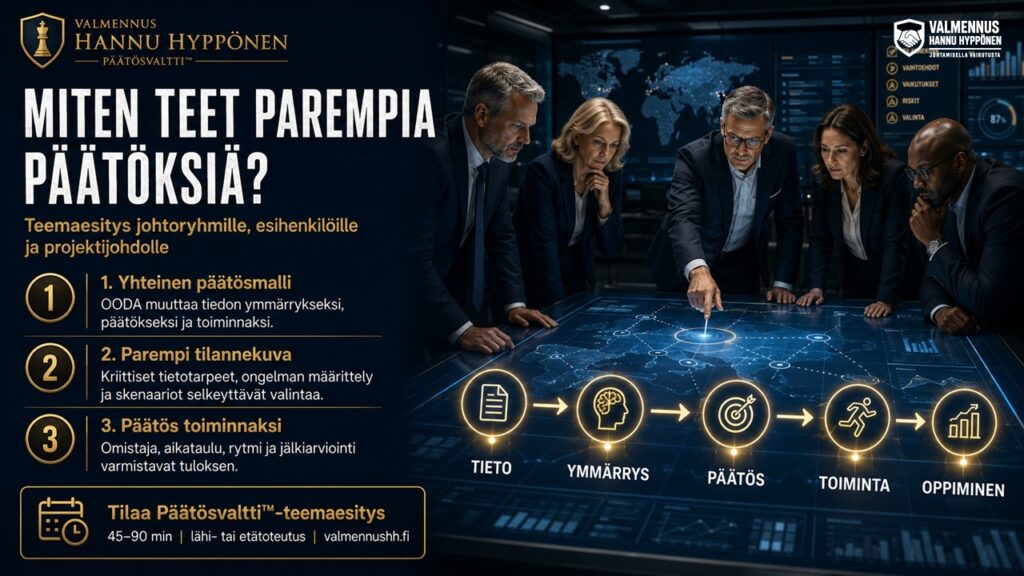 Parempia päätöksiä