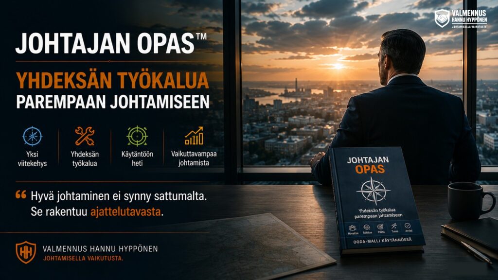 Johtajan opas – yhdeksän käytännön johtamisen työkalua