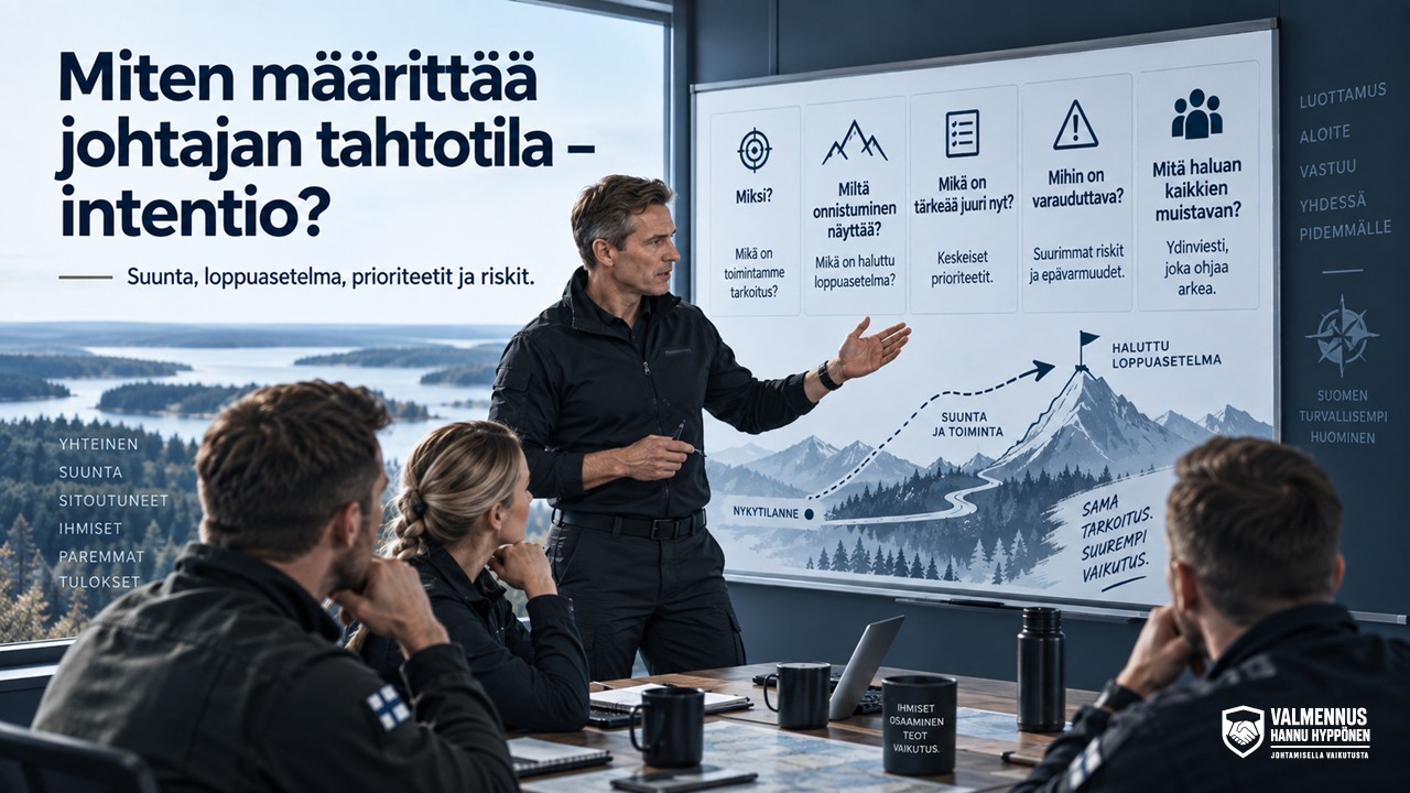 Johtajan tahtotila